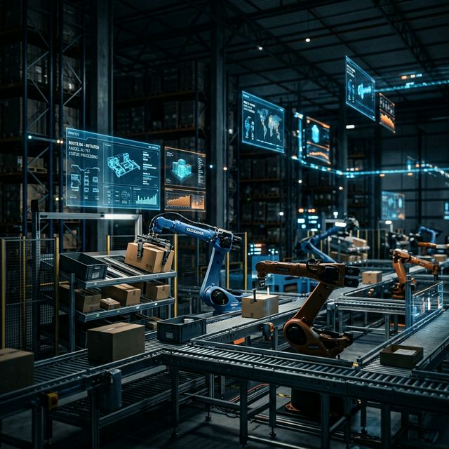 Integración tecnológica en operaciones logísticas